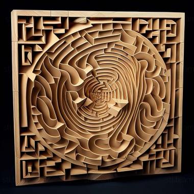 3D model labyrinth (STL)